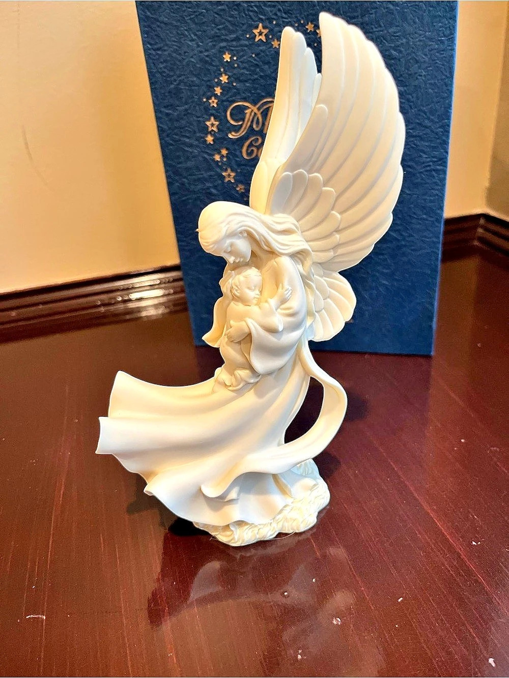 The Millennium Collection My Guardian Angel Sculpture in White Like New